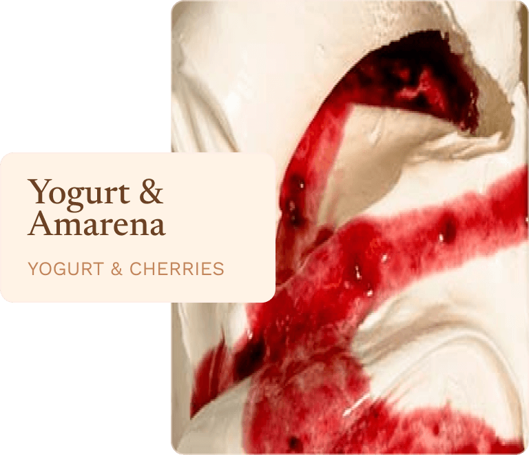 Bacio di Latte - Yogurt & Amarena